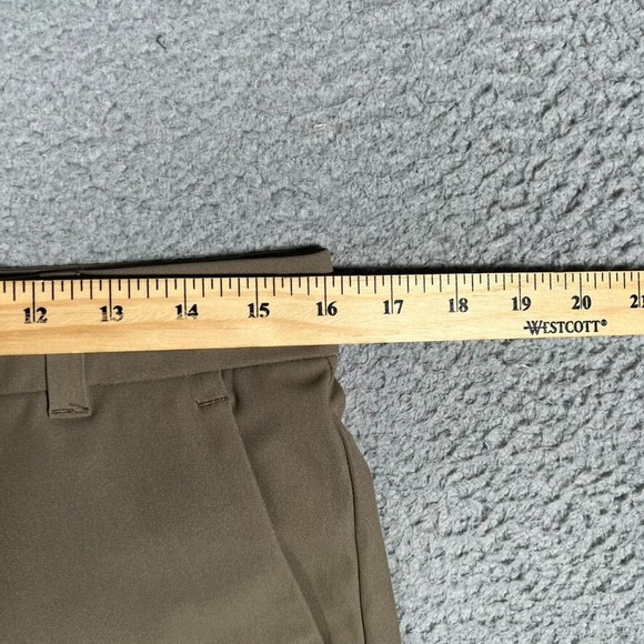 VRST Pants Mens 32x30 Brown Slim Commuter Tech Casual Preppy Pockets Logo - Picture 5 of 11